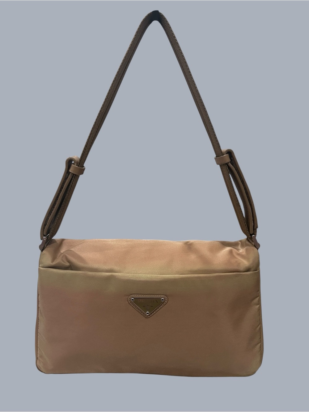 VINTAGE PRADA Beige Shoulder Bag - Tessuto Deserto 90’s shoulder bag - Picture 3 of 12